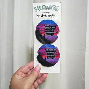 Philippians 4:6 Car Coasters